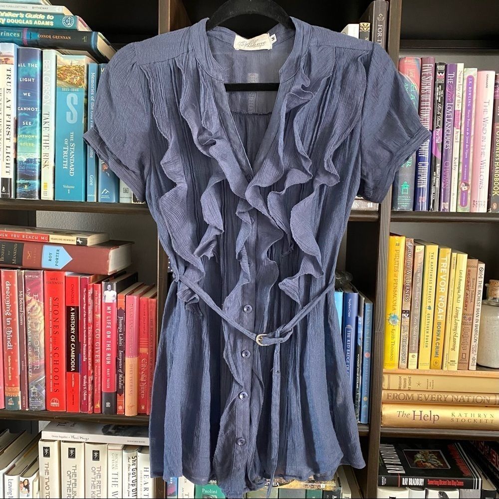 Dark Blue Shirt
